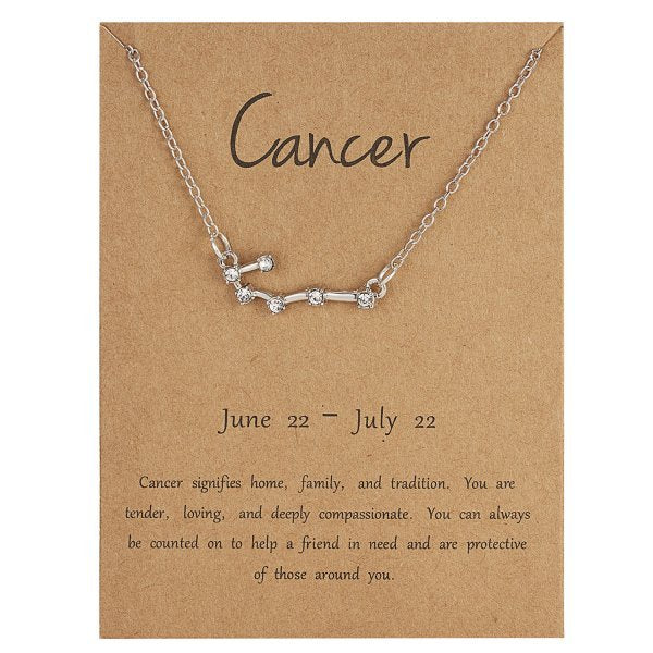 Zodiac Constellation Necklace