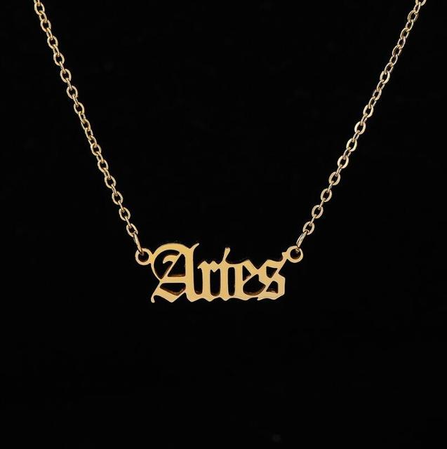 Silver Horoscope Necklace