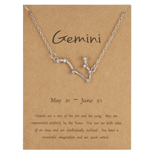 Zodiac Constellation Necklace