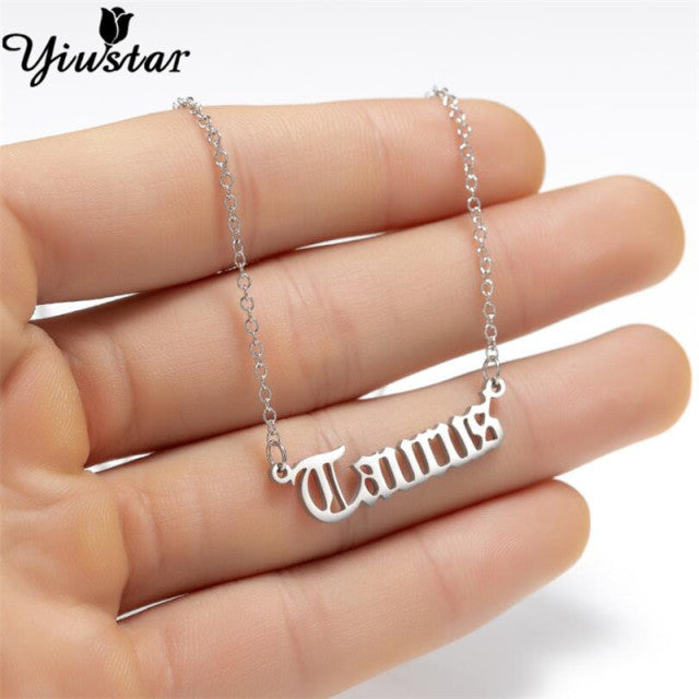 Silver Horoscope Necklace