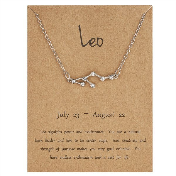 Zodiac Constellation Necklace