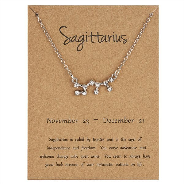 Zodiac Constellation Necklace