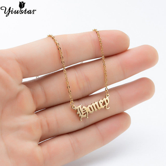 Silver Horoscope Necklace