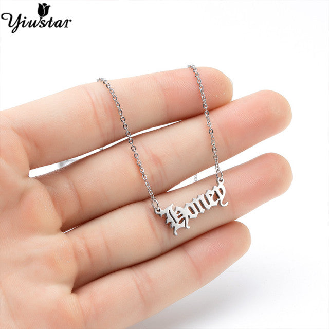 Silver Horoscope Necklace