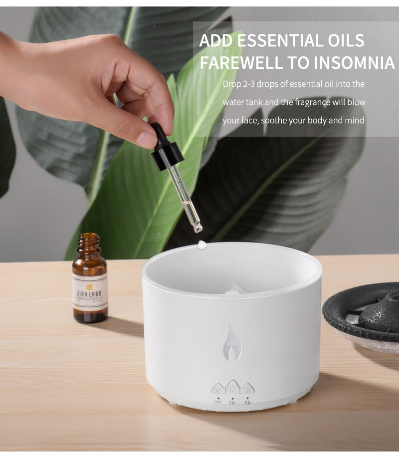 Flame Aroma Diffuser Essential Oil 250ml