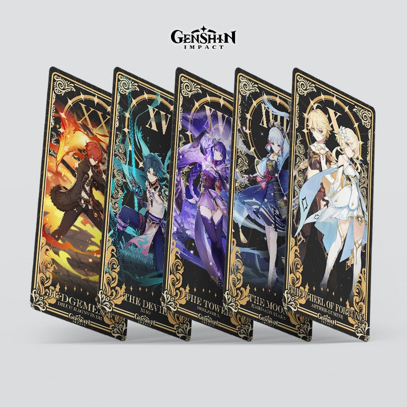 Genshin Impact Tarot Card Deck