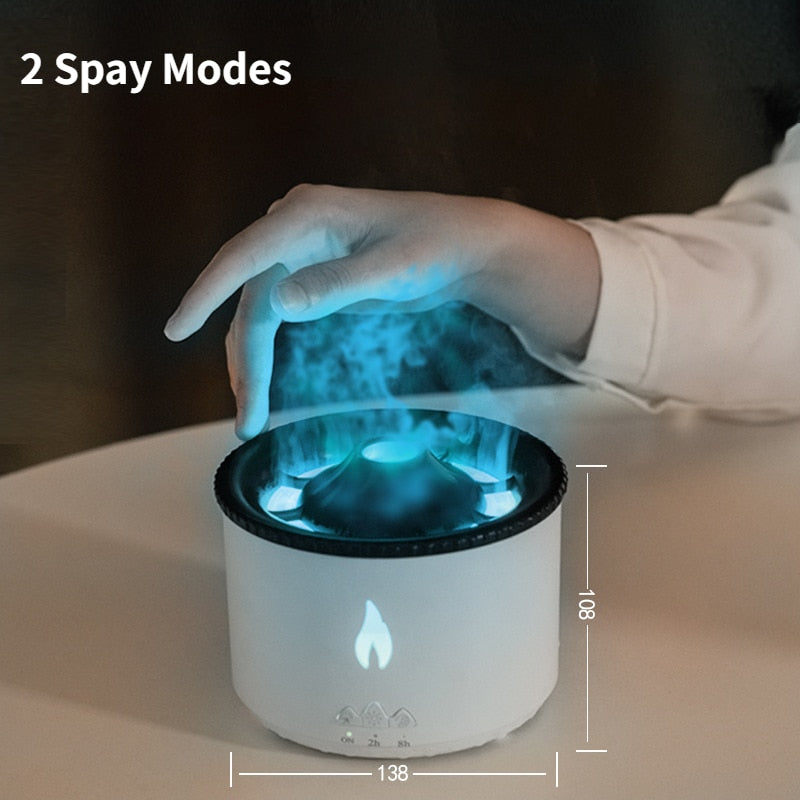 Flame Aroma Diffuser Essential Oil 250ml