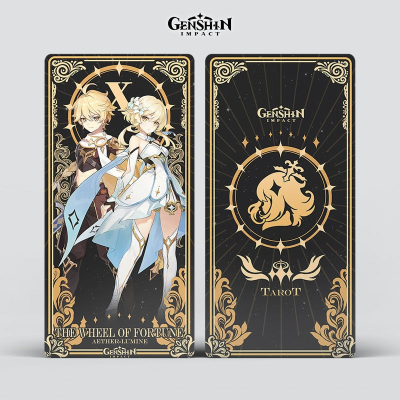 Genshin Impact Tarot Card Deck